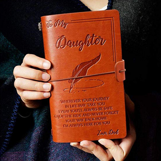 TO MY DAUGHTER - VINTAGE JOURNAL (FROM DAD)