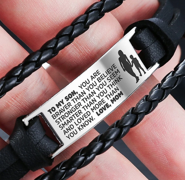 'FROM MOM TO SON' BRAVERY BRACELET