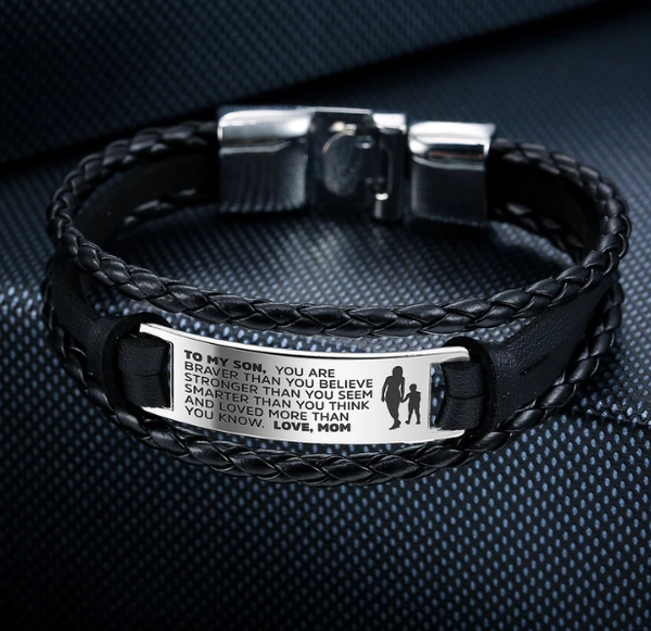 'FROM MOM TO SON' BRAVERY BRACELET