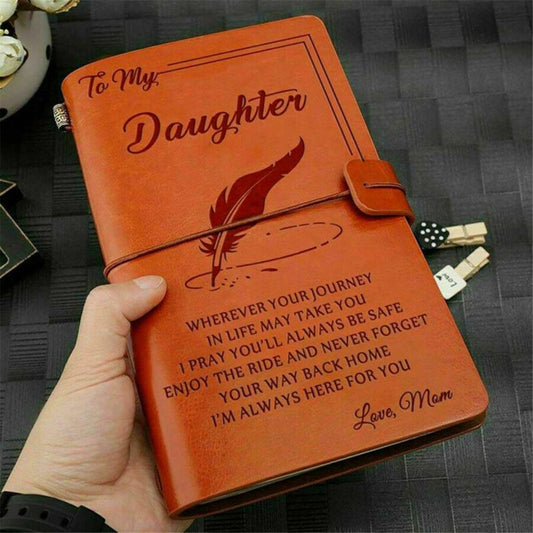 TO MY DAUGHTER - VINTAGE JOURNAL (FROM MOM)